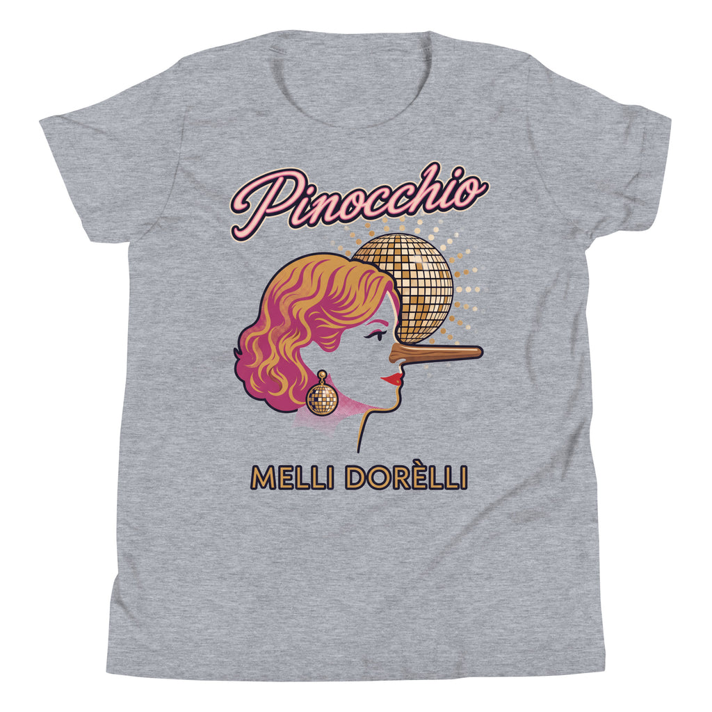 Melli Dorèlli – Pinocchio Kids Tee — Athletic Heather