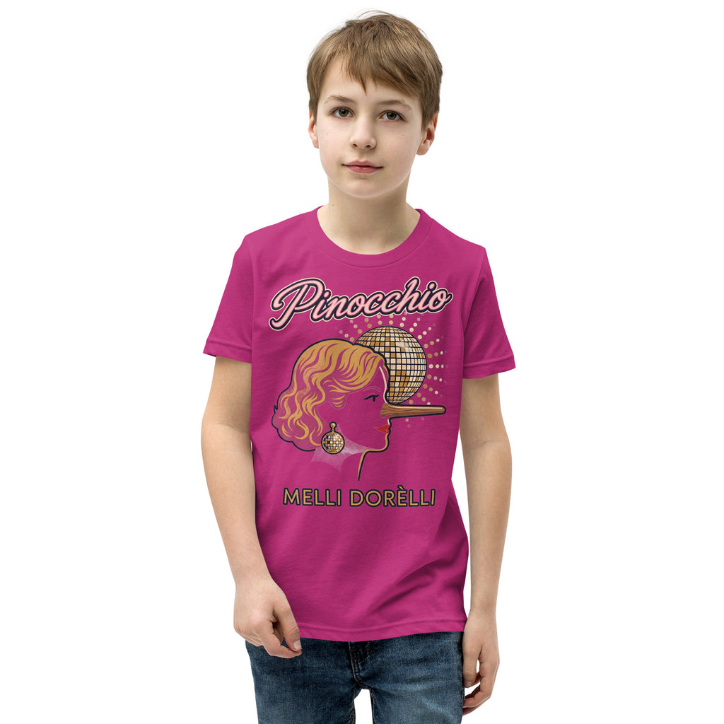 Melli Dorèlli – Pinocchio Kids Tee — Berry