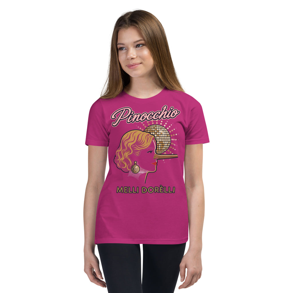 Melli Dorèlli – Pinocchio Kids Tee — Berry
