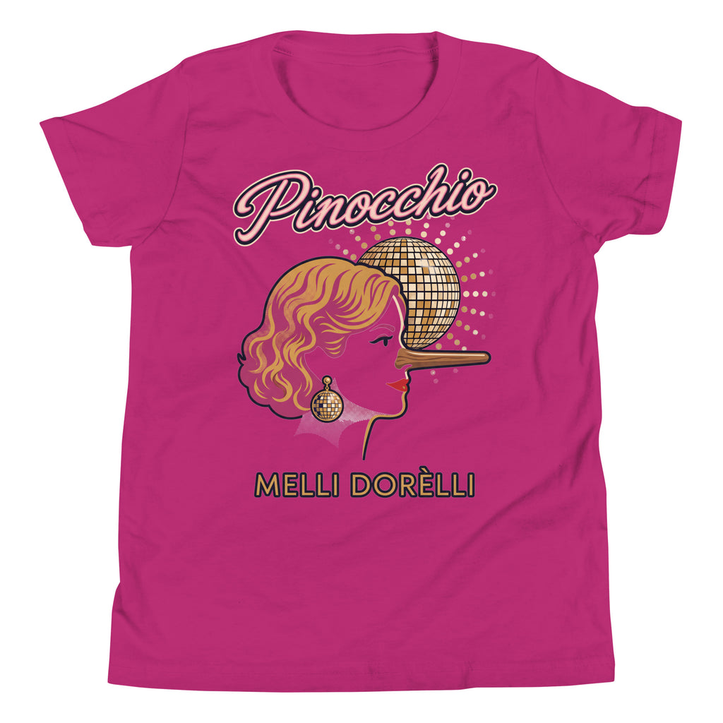 Melli Dorèlli – Pinocchio Kids Tee — Berry