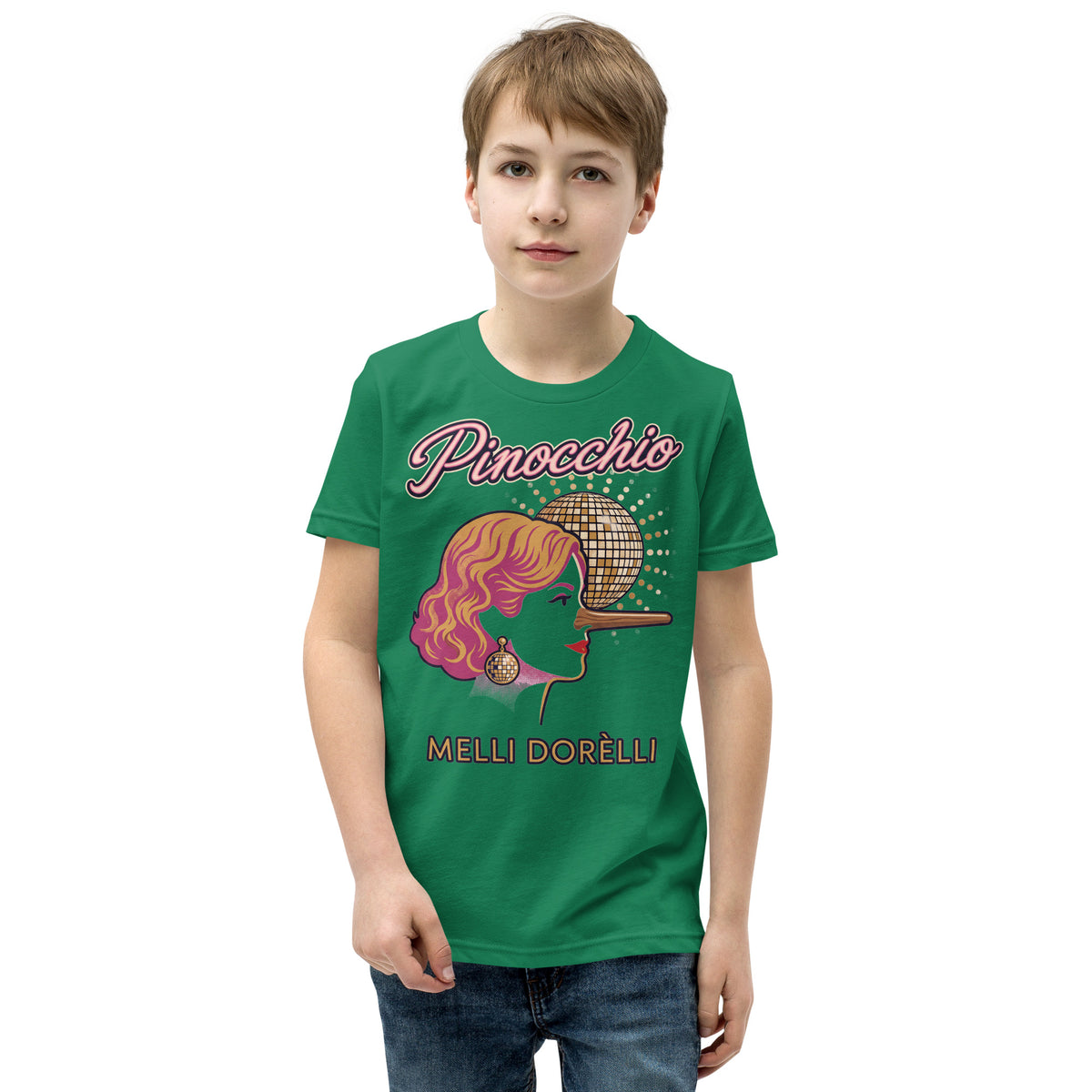 Melli Dorèlli – Pinocchio Kids Tee — Kelly