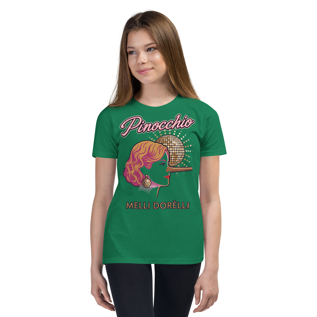 Melli Dorèlli – Pinocchio Kids Tee — Kelly