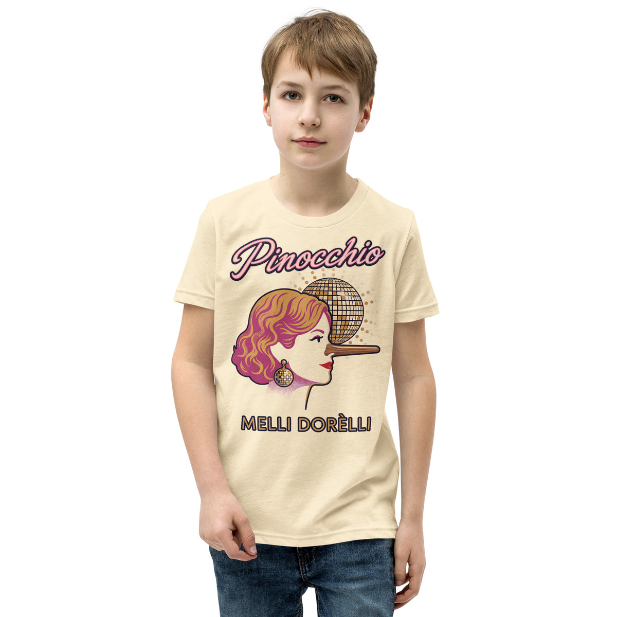 Melli Dorèlli – Pinocchio Kids Tee — Natural
