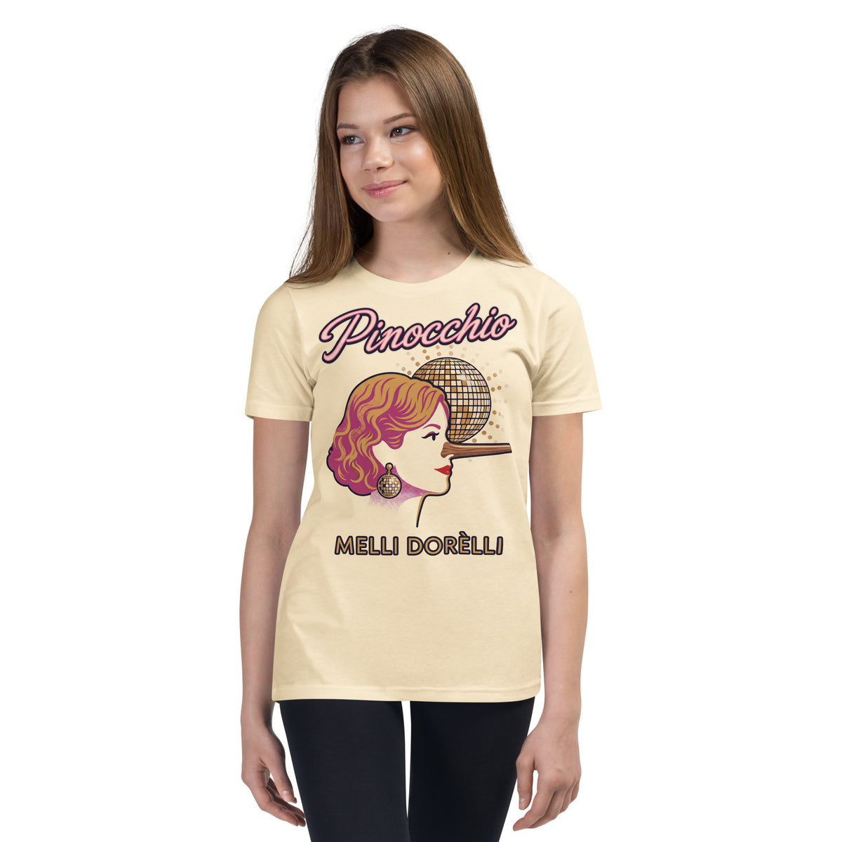 Melli Dorèlli – Pinocchio Kids Tee — Natural