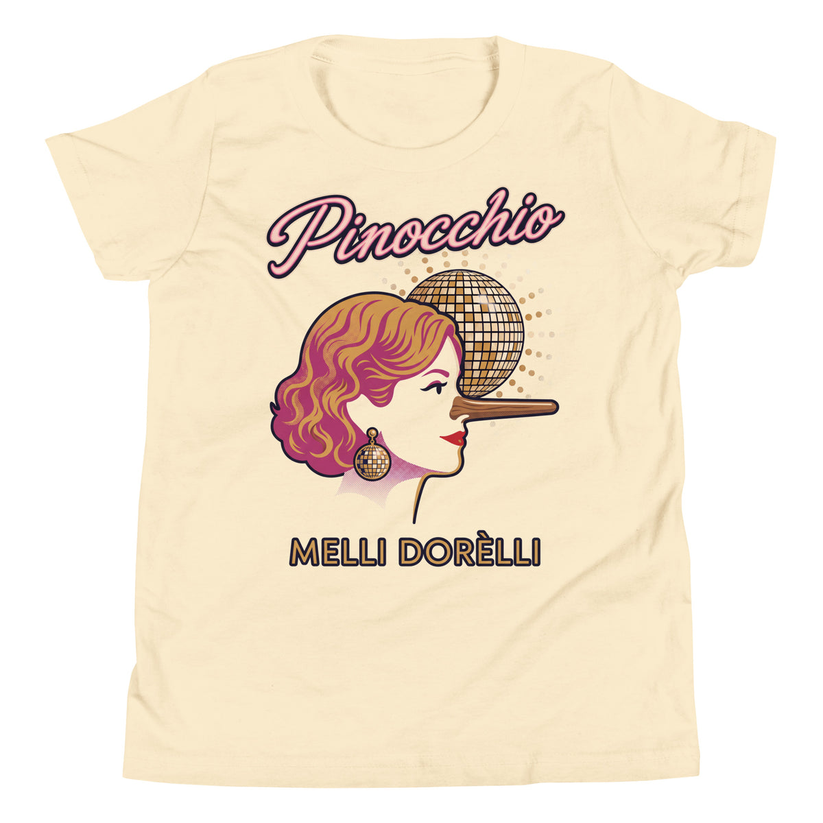 Melli Dorèlli – Pinocchio Kids Tee — Natural