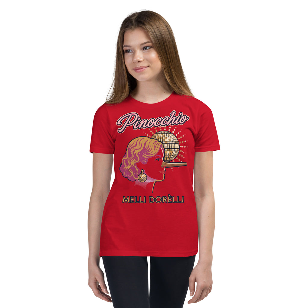 Melli Dorèlli – Pinocchio Kids Tee — Red