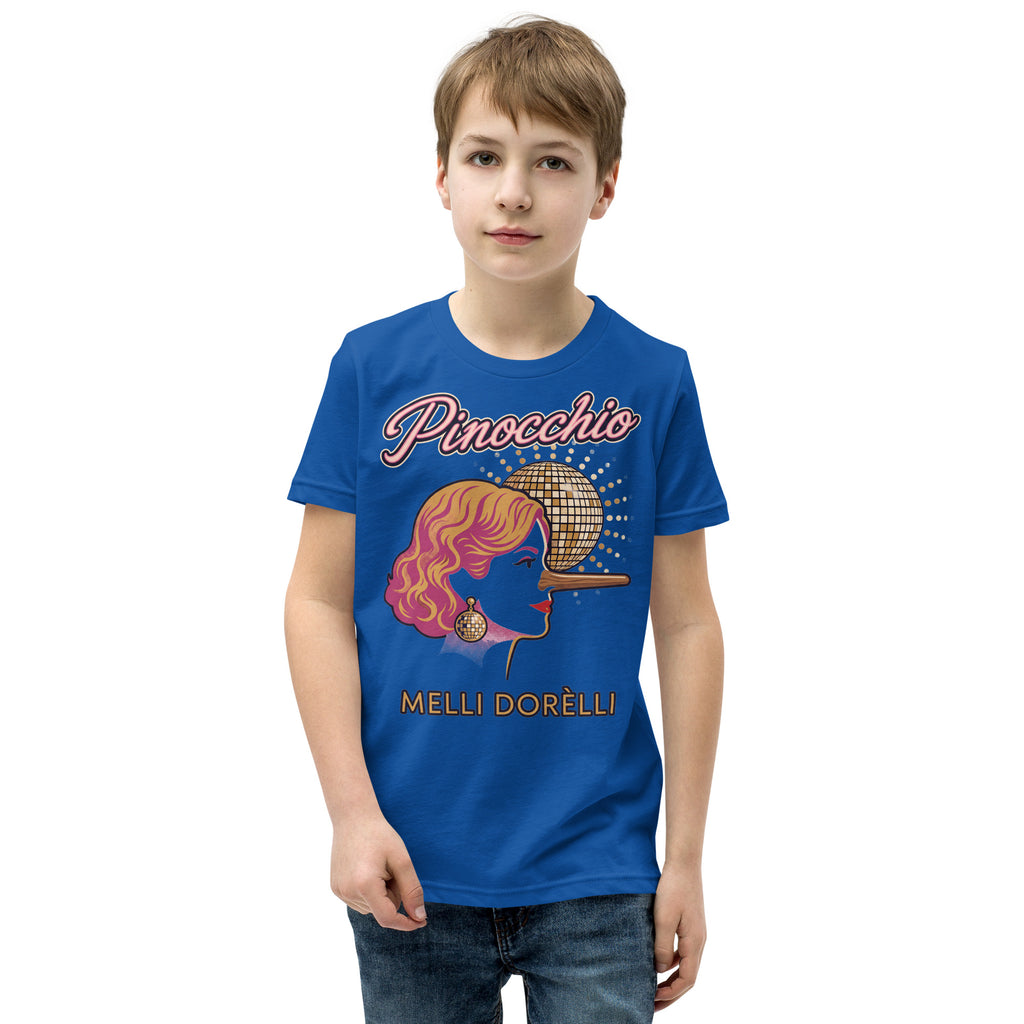 Melli Dorèlli – Pinocchio Kids Tee — True Royal