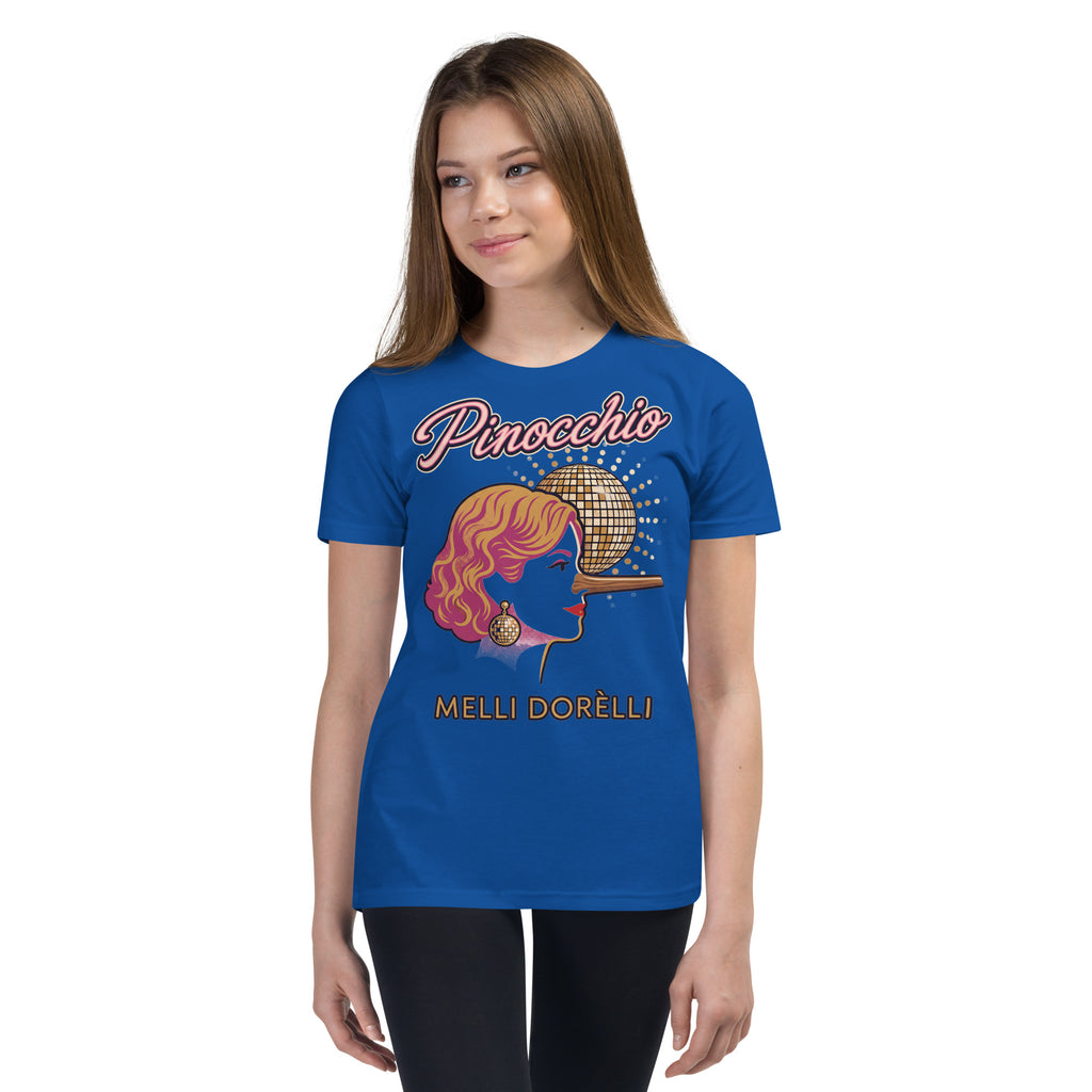 Melli Dorèlli – Pinocchio Kids Tee — True Royal