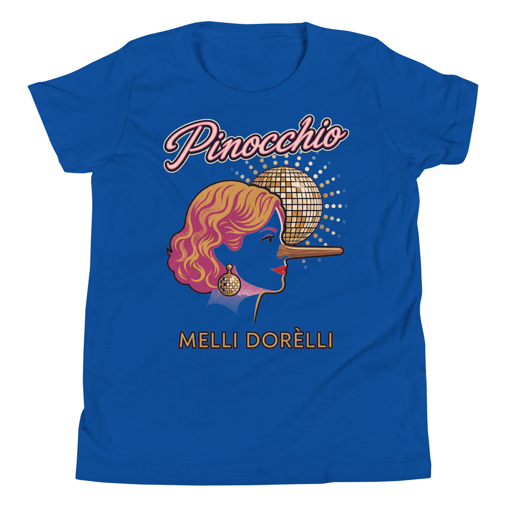 Melli Dorèlli – Pinocchio Kids Tee — True Royal