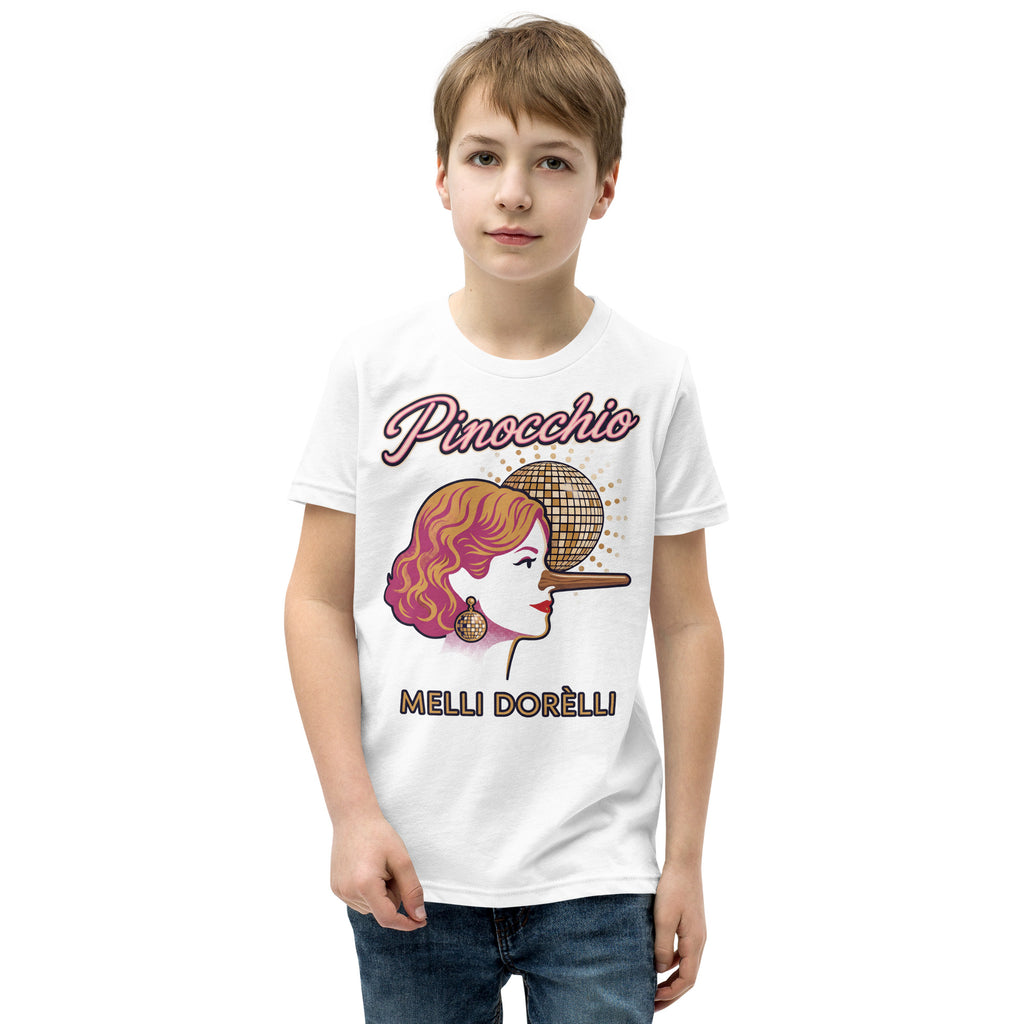 Melli Dorèlli – Pinocchio Kids Tee — White