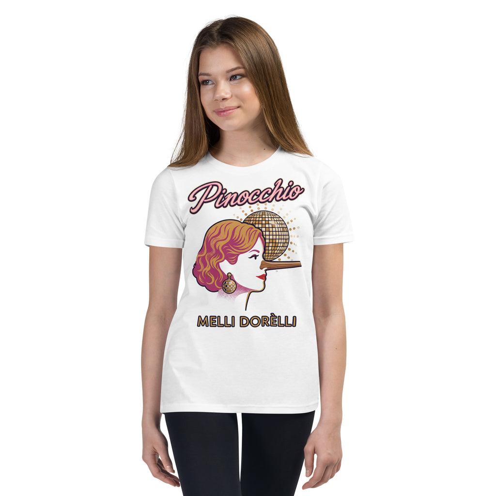 Melli Dorèlli – Pinocchio Kids Tee — White