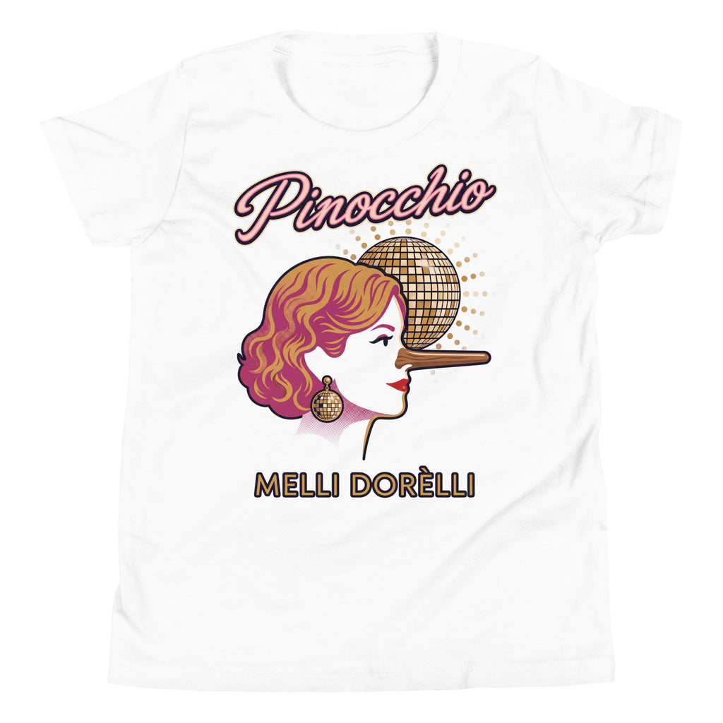 Melli Dorèlli – Pinocchio Kids Tee — White