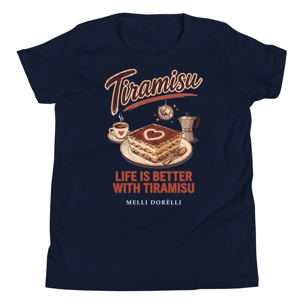 Melli Dorèlli – Tiramisu Kids Tee — Navy