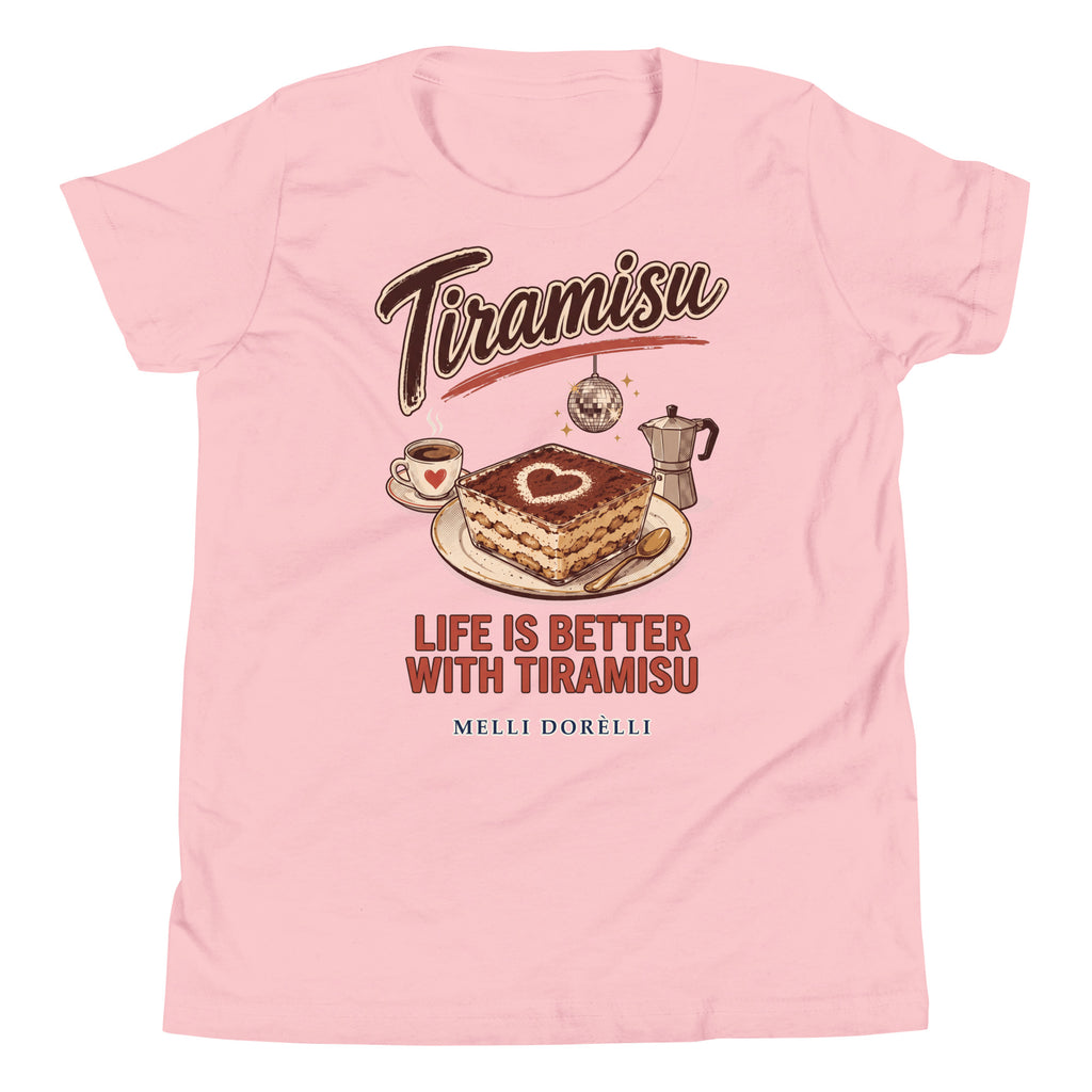 Melli Dorèlli – Tiramisu Kids Tee — Pink