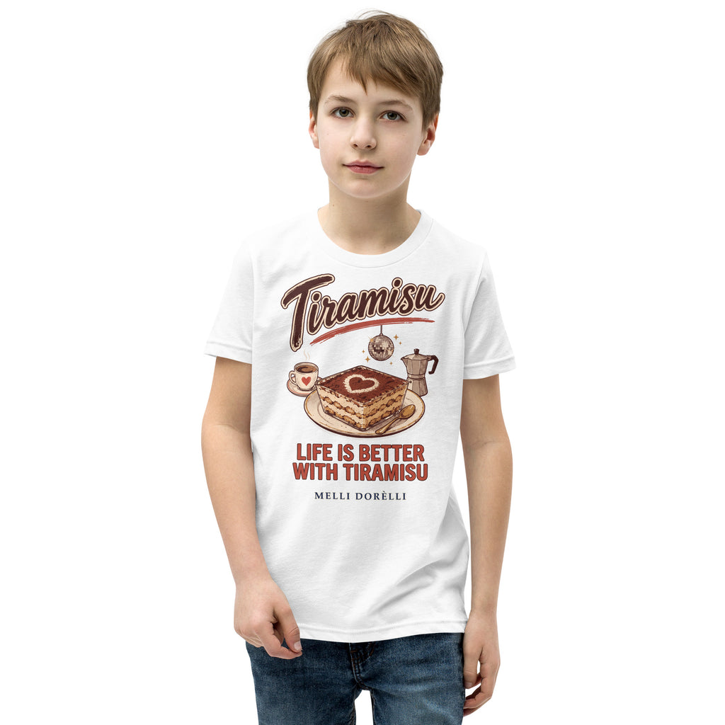 Melli Dorèlli – Tiramisu Kids Tee — White