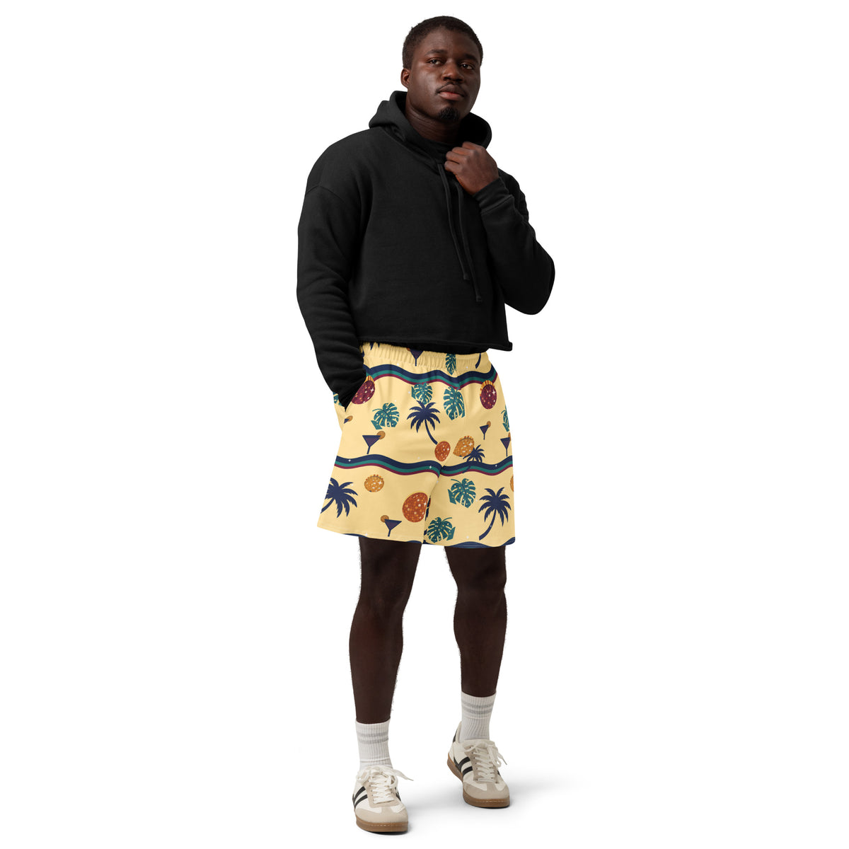 Melli Dorèlli – Disco Long Shorts — White
