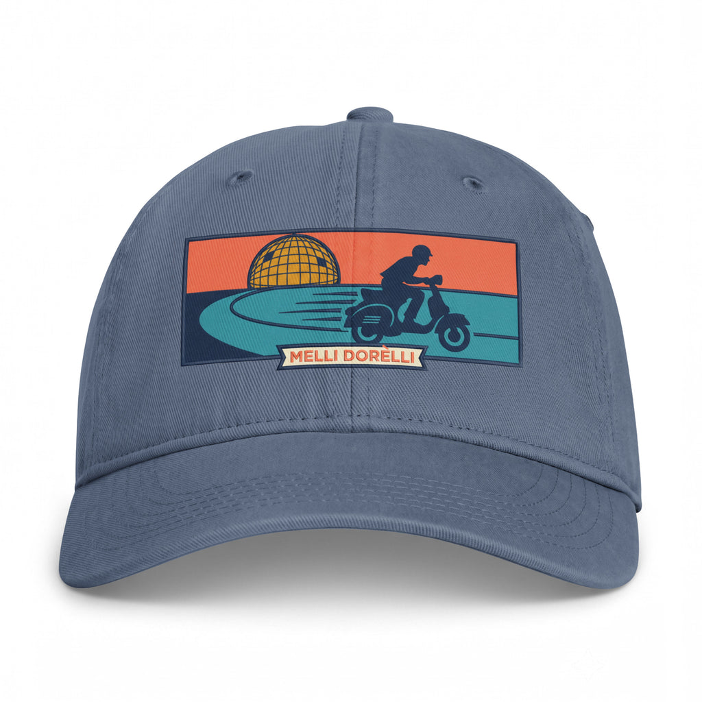 Melli Dorèlli – Vespa Cap — Blue Jean