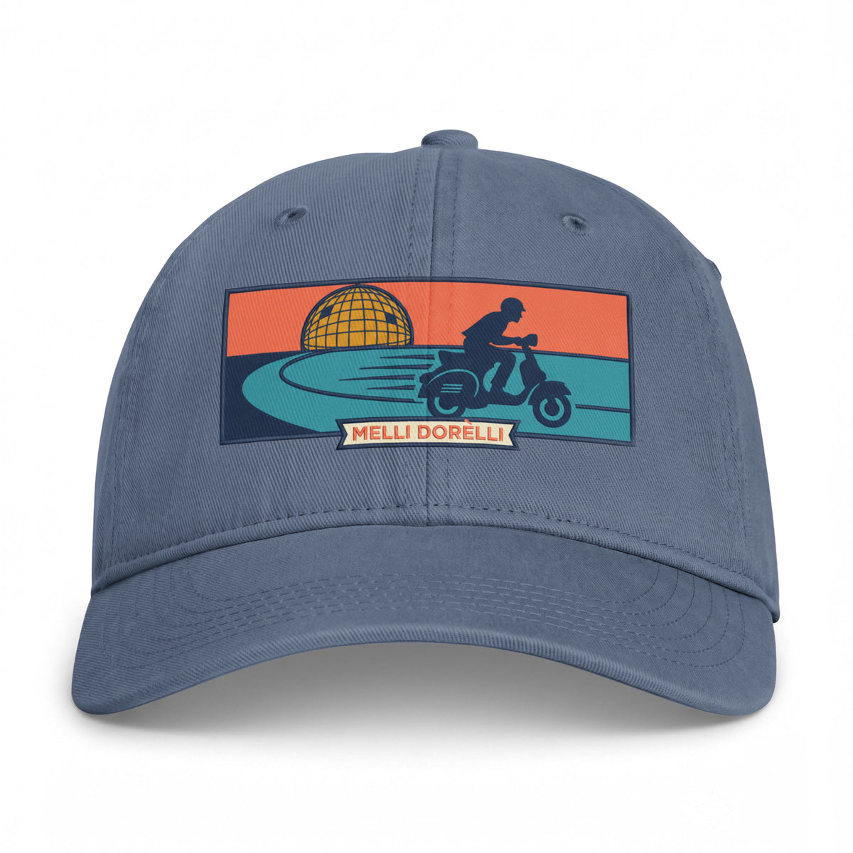Melli Dorèlli – Vespa Cap — Blue Jean