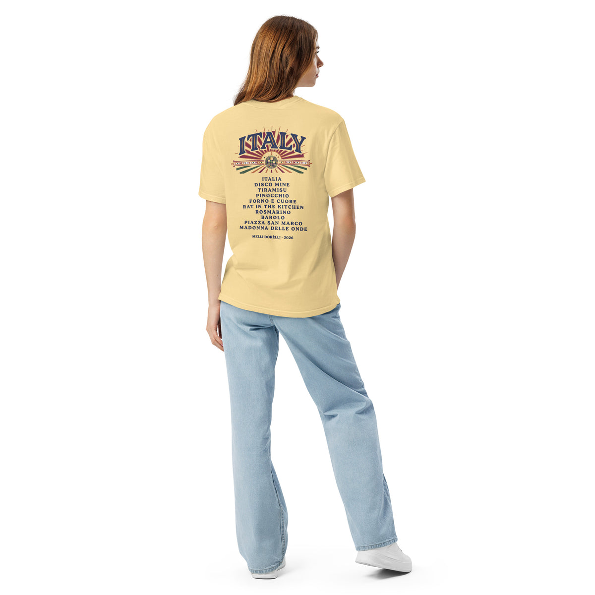 Melli Dorèlli – ITALY Album Tee — Butter