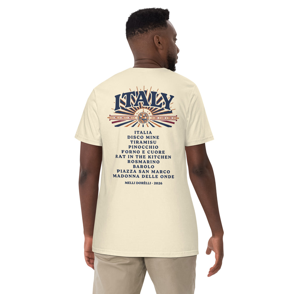Melli Dorèlli – ITALY Album Tee — Ivory