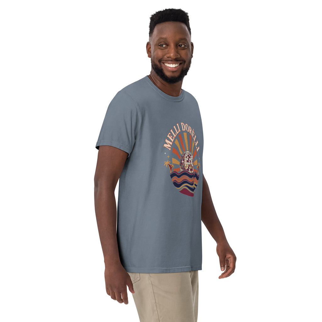 Melli Dorèlli – Riviera Embleem Tee — Blue Jean