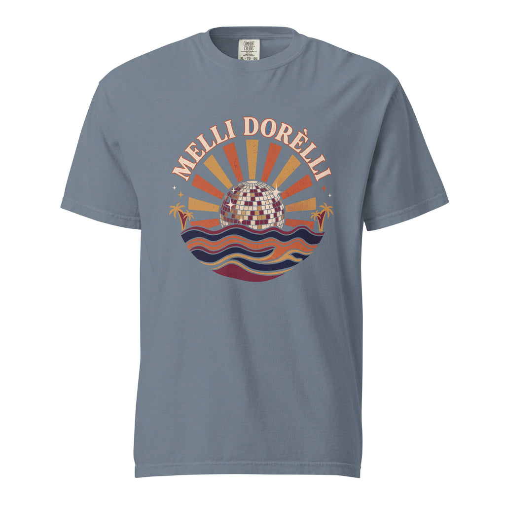 Melli Dorèlli – Riviera Embleem Tee — Blue Jean