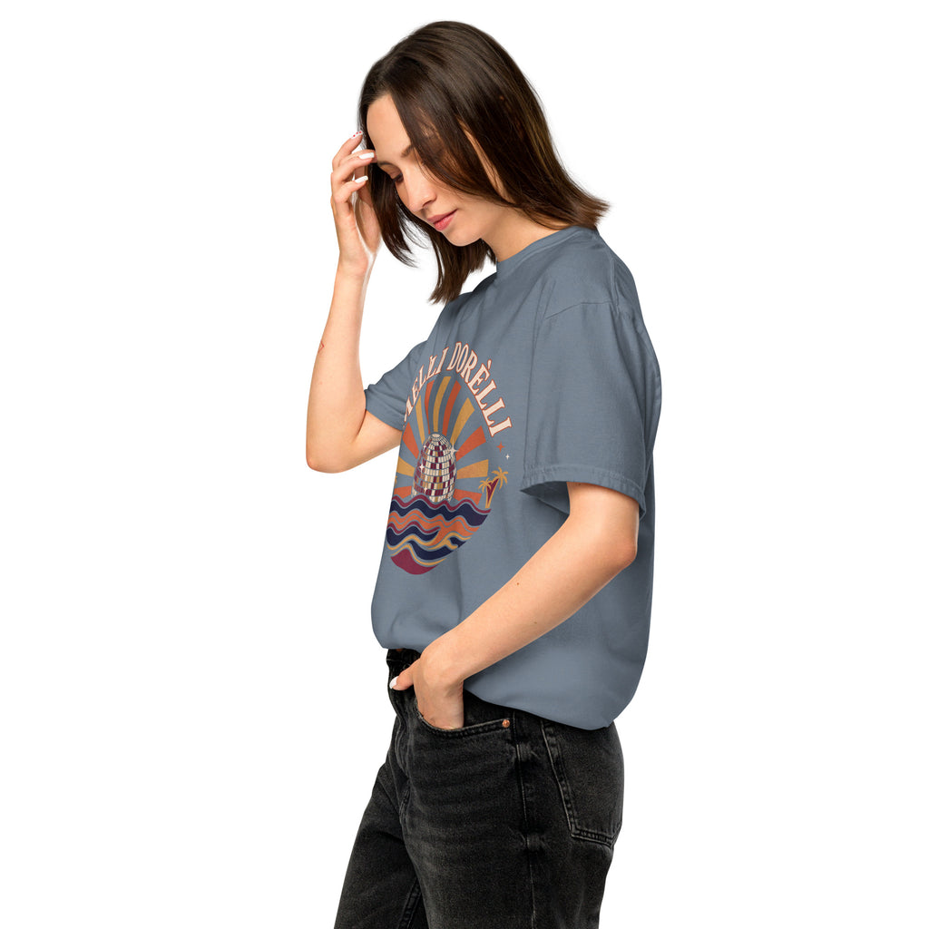 Melli Dorèlli – Riviera Embleem Tee — Blue Jean