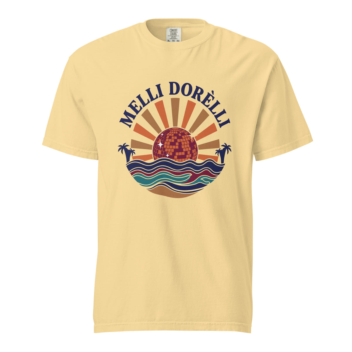 Melli Dorèlli – Riviera Embleem Tee — Butter