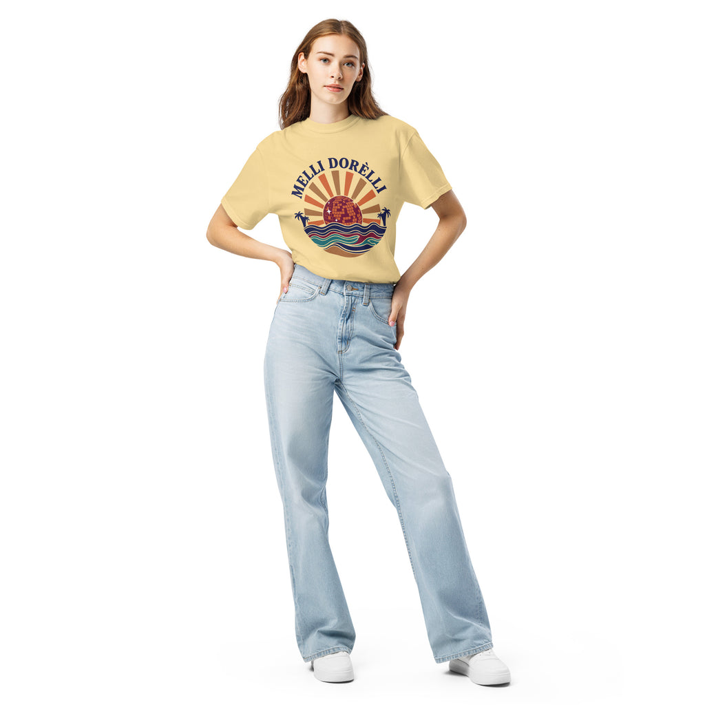Melli Dorèlli – Riviera Embleem Tee — Butter