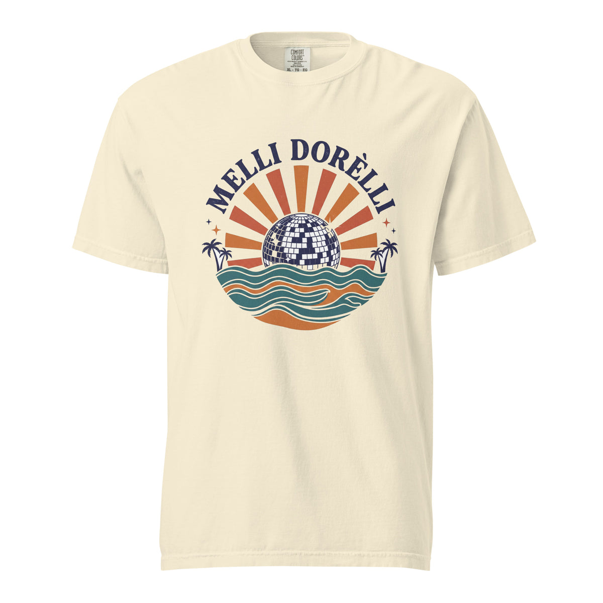 Melli Dorèlli – Riviera Embleem Tee — Ivory