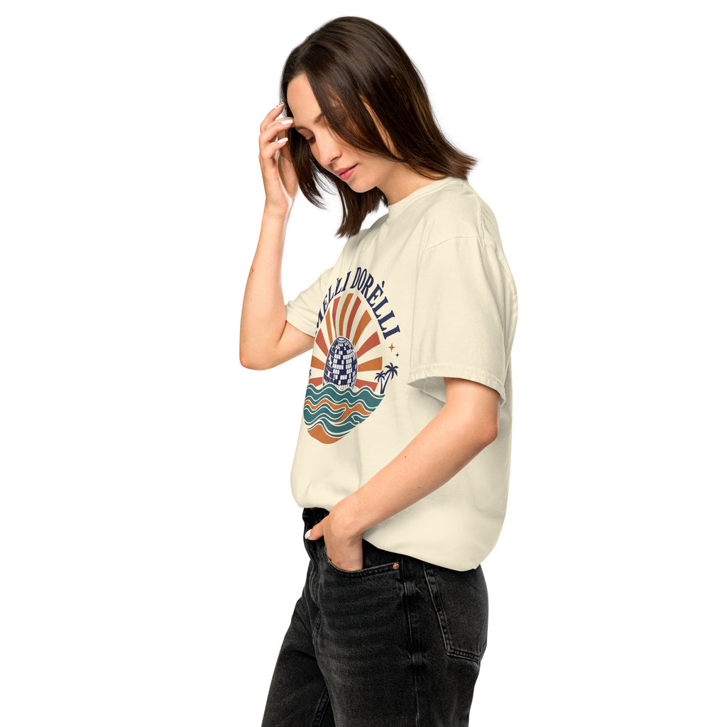 Melli Dorèlli – Riviera Embleem Tee — Ivory